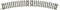 N Fleischmann rails (zonder ballastbed) 22224 Gebogen rails 30 ° 295.4 mm 12 stuk(s)