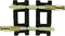 N Fleischmann rails (zonder ballastbed) 22232 Gebogen rails 6 ° 194.6 mm 12 stuk(s)