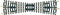 N Fleischmann rails (zonder ballastbed) 22245 Kruising 112.6 mm 15 ° 4 stuk(s)