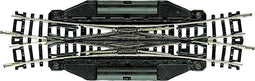 N Fleischmann rails (zonder ballastbed) 22246 Engels wissel, Elektrisch 129.8 mm 15 ° 1 stuk(s)