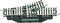 N Fleischmann rails (zonder ballastbed) 22253 Wissel, Links 104.2 mm 24 ° 194.6 mm 1 stuk(s)