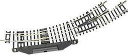 N Fleischmann rails (zonder ballastbed) 22273 Gebogen wissel, Elektrisch, Links 42 ° 194.6 mm, 228.2 mm 1 stuk(s)