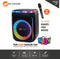 N-GEAR Flash Banger 606 - Karaoke Set - Bluetooth Speaker - Party Box met Draadloze Microfoon - Zwart