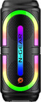 N-GEAR LGP24C - Bluetooth Speaker - Karaoke Set - Party Box met Microfoon - Zwart