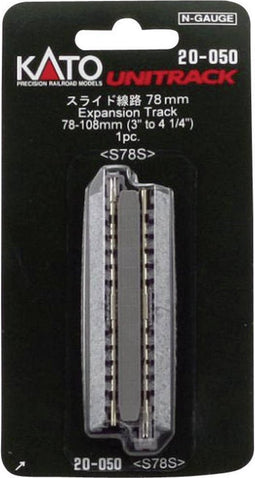 N Kato Unitrack 7078014 Variabele rails 108 mm 1 stuk(s)