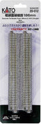 N Kato Unitrack 7078020 Dubbelspoor, Recht 186 mm 2 stuk(s)