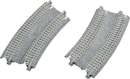N Kato Unitrack 7078117 Dubbelspoor, Gebogen rails 22.5 ° 282 mm, 315 mm 2 stuk(s)