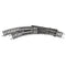 N Minitrix rails T14956 Gebogen wissel, Links 42 ° 194.6 mm, 228.2 mm 1 stuk(s)