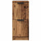 vidaXL - Dressoirs - 2 - st - 30x30x70 - cm - bewerkt - hout - oud - houtkleurig