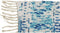 Tapijt DKD Home Decor Blauw Katoen Chenille (60 x 240 x 1 cm)