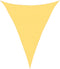 vidaXL - Zonnezeil - 160 - g/m² - 5x6x6 - m - HDPE - beige