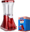 MikaMax Retro Slushiemachine - Slushie maker - 1 liter inhoud - Bordeauxrood