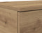 vidaXL - Ligbed - Artisan - Eiken - 100x36.5x16.5 - cm - Geengineerd - Hout
