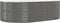 vidaXL - Plantenbak - 212x140x68 - cm - gepoedercoat - staal - grijs