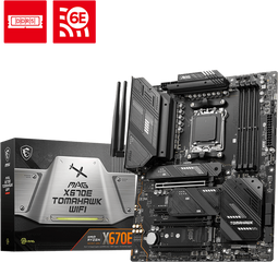 MSI MAG X670E TOMAHAWK WIFI - Moederbord AM5 - 4x DDR5 - 2,5G LAN