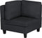 FEVIK - - Hoekbank - Donkergrijs - Linkerzijde - 228 cm - Polyester
