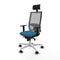 Bureaustoel met hoofdsteun Piqueras y Crespo 1D026N1 Groene benzine