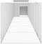 vidaXL - Kippenhok - 600x91x100 - cm - gegalvaniseerd - staal - grijs