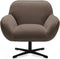 Liviza Fauteuil Donato - Draaibaar Plaster - Stof - Rechthoek Taupe - 74 cm , 75 cm , 79 cm