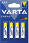 Batterij varta energy 4xaaa | 10 stuks