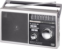 Trevi MB 749 W - Portable Radio - AM FM SW USB AUX MP3 - Zwart Wit