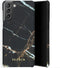 Selencia Hoesje Geschikt voor Samsung Galaxy S21 Plus Hoesje - Selencia Maya Fashion Backcover - zwart