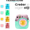 Complete Accessoires Set Geschikt voor Fujifilm Instax Mini 12 - Camera Tas met Filters, Fotoalbum en Meer - Mintgroen