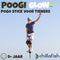 Chillafish Poogi Teen - Pogo Stick - LED verlichting - Oranje