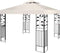 Coast Vervaningsdak - Reservedak dubbel dak paviljoen - Weerbestendig - 3x3 M - Beige