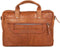 Leren Laptoptas - Florida - Brandy Cognac