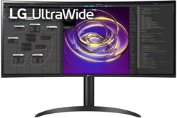 LG 34WP85CP-B - Curved Ultrawide Monitor - IPS 3440x1440 - Zwart