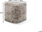 MEERUT - Poef - Taupe - 42 cm - Katoen