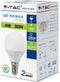 V-TAC VT-1819 LED Lampen - Golf E14 - IP20 - Wit - 4 Watt - 320 Lumen - 6400K