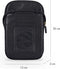 Telefoontasje Dames Crossbody - Selencia Telefoontasje Sports Luxe - Universeel Schoudertasje telefoon - Zwart