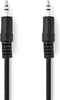Nedis - Stereo-Audiokabel - 3,5 mm Male - 3,00 m - Zwart