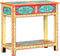 vidaXL - Wandtafel - handgeschilderd - 80x35x75 - cm - massief - mangohout