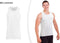 Milanoro - Set van 5 extra lange heren singlets - 100% katoen - Wit - XL (5 stuks)