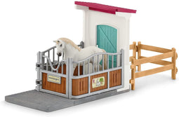 Schleich HORSE CLUB - Paardenbox - Uitbreidbaar met deuren - Voor kinderen 5 tot 12 jaar