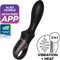 Satisfyer, Bluetooth anale vibrator, Heat Climax, 20,5 cm, met app, met warmtefunctie, gemaakt van siliconen