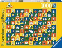 Ravensburger puzzel 99 nijntjes - Legpuzzel - 1000 stukjes