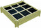 vidaXL - Plantenbak - verhoogd - 90x90x20 - cm - geïmpregneerd - hout