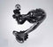 Achterderailleur 9-speed Shimano Deore M592 SGS Top Normal Shadow