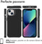 iMoshion Hoesje Geschikt voor iPhone 13 Hoesje Shockproof - iMoshion Rugged Hybrid Carbon Case - Zwart
