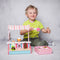 New Classic Toys® - Speelgoedwinkeltje IJskraam - Inclusief 3 hoorntjes 3 bolletjes ijs 3 ijslolly's en ijsschep - Hout (1 stuk)