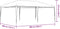 vidaXL - Partytent - 4x6 - m - blauw