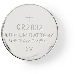 Nedis BALCR20325BL - Knoopcelbatterijen - Duurzaam - Zilver