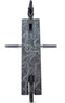 MGP MG4 Titan - Stuntstep - 81 cm hoogte - Zwart/Zwart