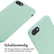 iMoshion Hoesje Geschikt voor iPhone 7 / 8 / SE (2020) / SE (2022) Hoesje Met Koord - iMoshion Siliconen hoesje met koord - Mintgroen