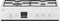 Etna FGV561WIT - Gas/Electro Fornuis - 4 Kookzones 65L Oven - Wit