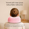 SKYCASES Travel Essentials - Nekkussen Set 3-delig - Ergonomisch Memory Foam met Oogmasker en Oordoppen - Rose